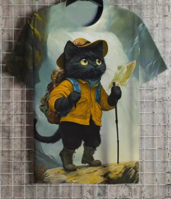 men's-funny-cat-graphic-short-sleeve-tee