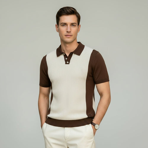 men's-knitted-short-sleeve-casual-t-shirt