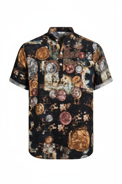 men's-slim-fit-color-block-shirt